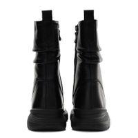 Чёрные полусапоги der Spur AG085_01_01_KH