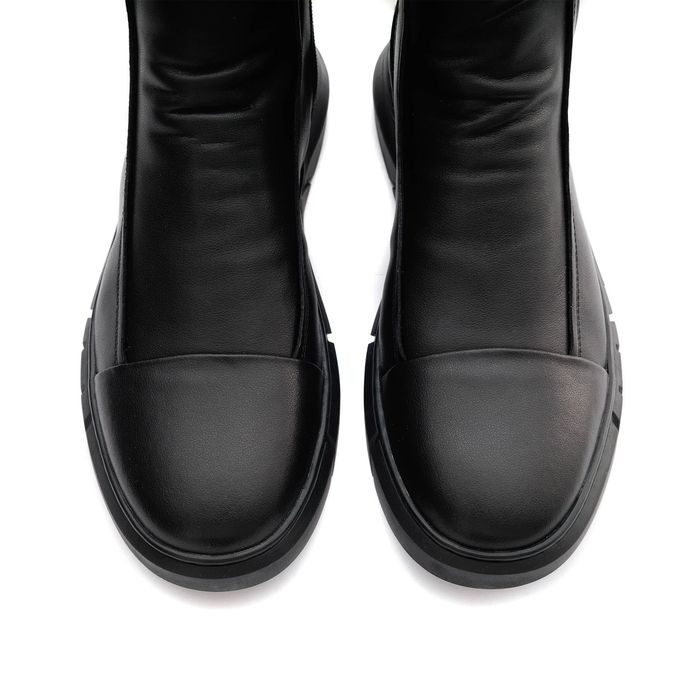 Чёрные высокие кеды Respect VK22-143926