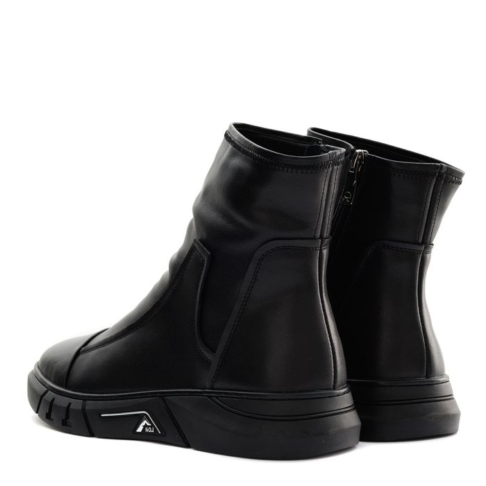 Чёрные высокие кеды Respect VK22-143926