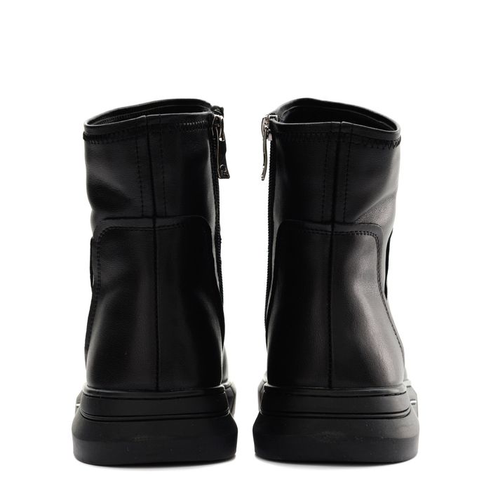 Чёрные высокие кеды Respect VK22-143926