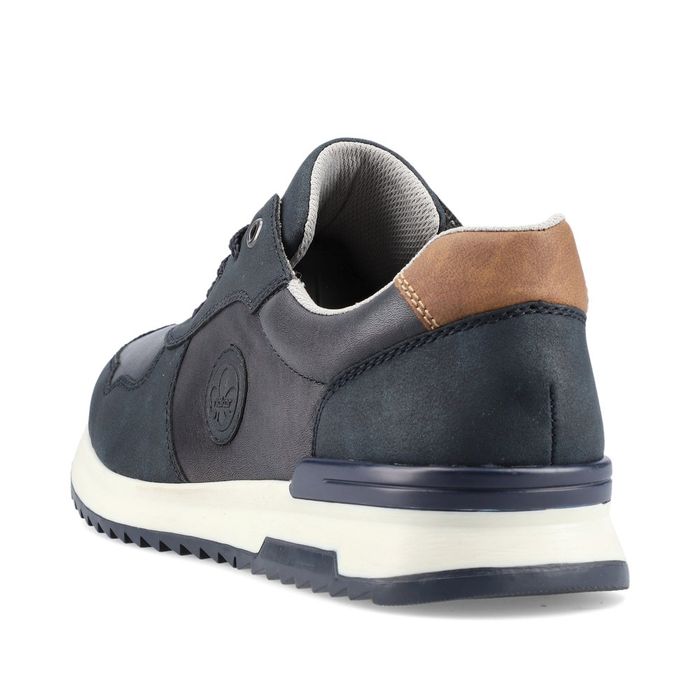 Синие низкие кроссовки Rieker 16113-14