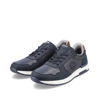 Синие низкие кроссовки Rieker 16113-14