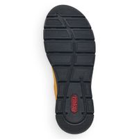Жёлтые низкие кроссовки RIEKER 55073-68