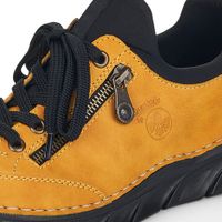 Жёлтые низкие кроссовки RIEKER 55073-68