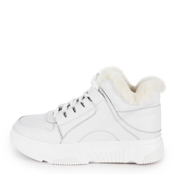 Respect ақ биік кроссовкалары