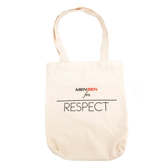 Бежевая сумка-шопер Men Sen