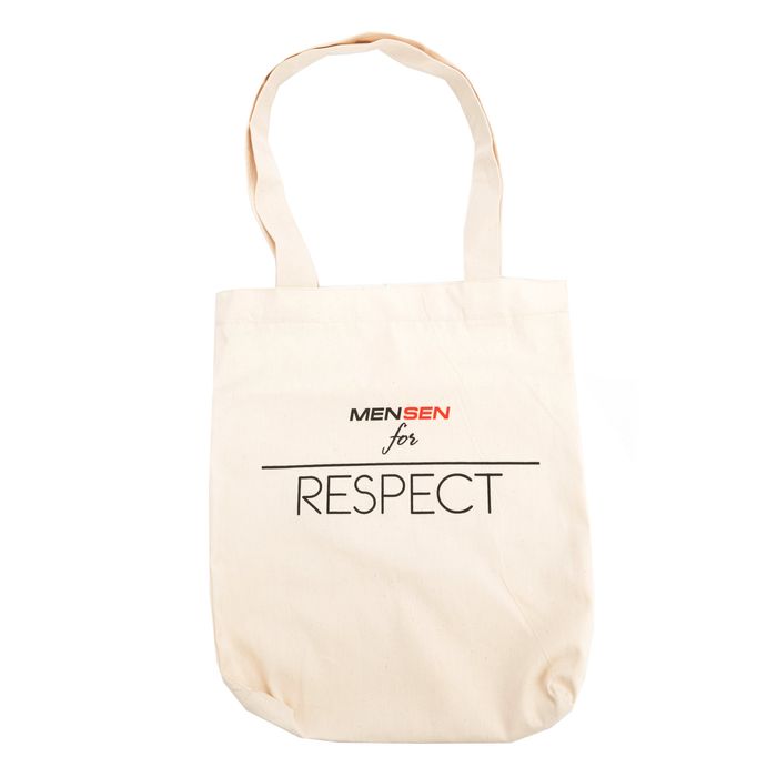 Бежевая сумка-шопер Men Sen MS0001