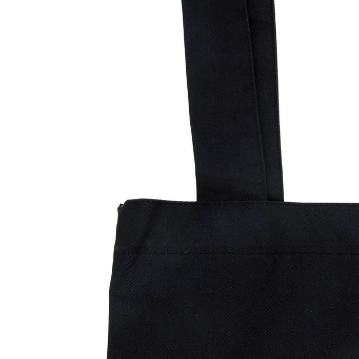 Чёрная сумка-шопер Men Sen MS0007