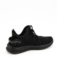 Чёрные низкие кроссовки Baden NP012-060