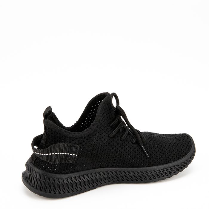 Чёрные низкие кроссовки Baden NP012-060