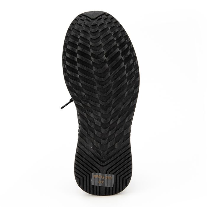 Чёрные низкие кроссовки Baden NP012-060