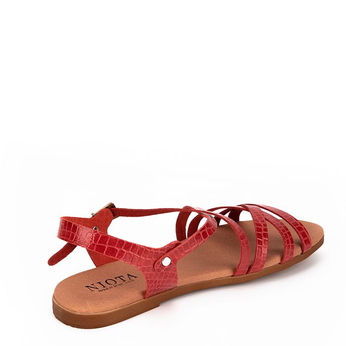 Niota Line қызыл сандалдары OMS_4640_red
