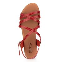 Niota Line қызыл сандалдары OMS_4640_red