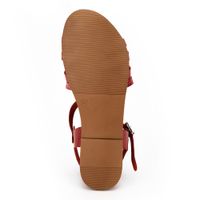 Niota Line қызыл сандалдары OMS_4640_red