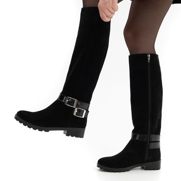 Чёрные сапоги Respect 219-09-24