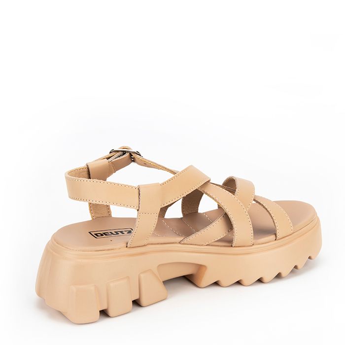 Deutz сарғыш босоножкалары DE9998-WPU