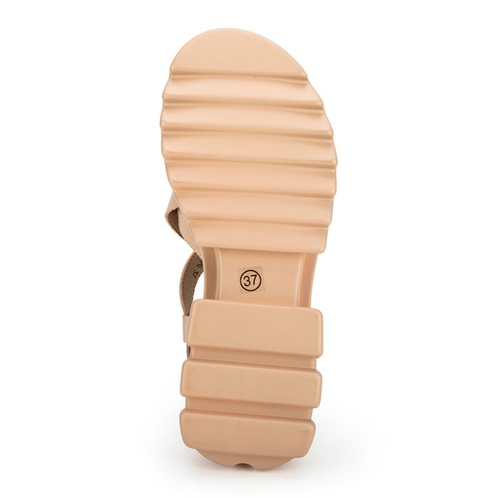 Deutz сарғыш босоножкалары DE9998-WPU