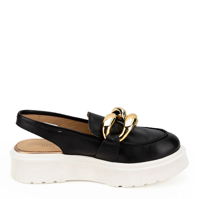 Respect қара туфлиөкшесі ашық 700019-LL-01