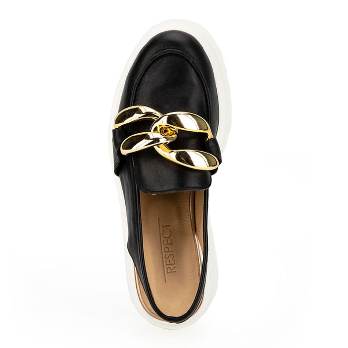 Respect қара туфлиөкшесі ашық 700019-LL-01