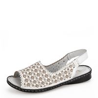 Respect ақ туфлиөкшесі ашық и носком 500118-LL-06