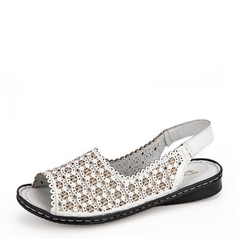 Respect ақ туфлиөкшесі ашық и носком