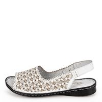 Respect ақ туфлиөкшесі ашық и носком 500118-LL-06