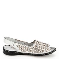 Respect ақ туфлиөкшесі ашық и носком 500118-LL-06