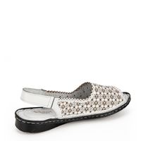 Respect ақ туфлиөкшесі ашық и носком 500118-LL-06