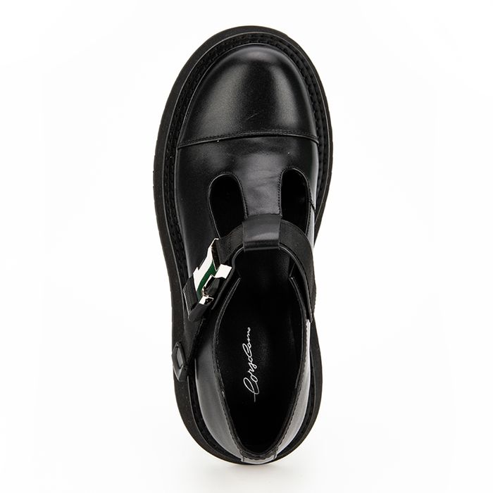 CorsoComo қара Мэри Джейндері CC9012-WL