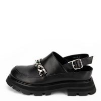 Чёрные туфли с открытой пяткой CorsoComo CC8941-WL