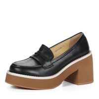 Respect қара лоферлері IS74-147206