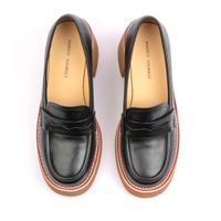 Respect қара лоферлері IS74-147206