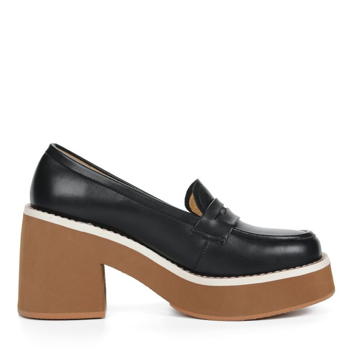 Respect қара лоферлері IS74-147206