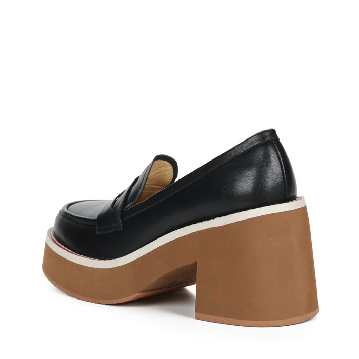 Respect қара лоферлері IS74-147206