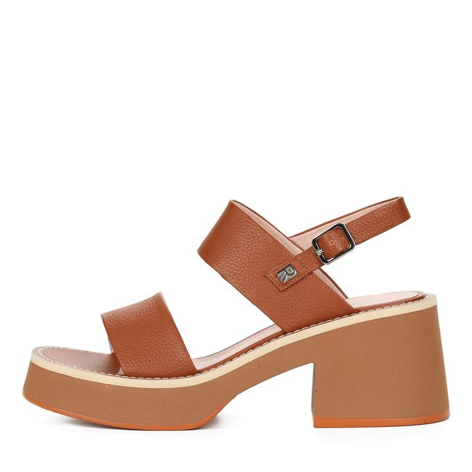 Коричневые босоножки Respect