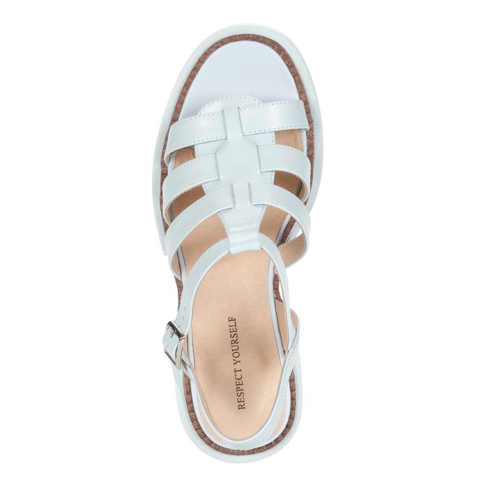 Голубые босоножки Respect VS56-148007