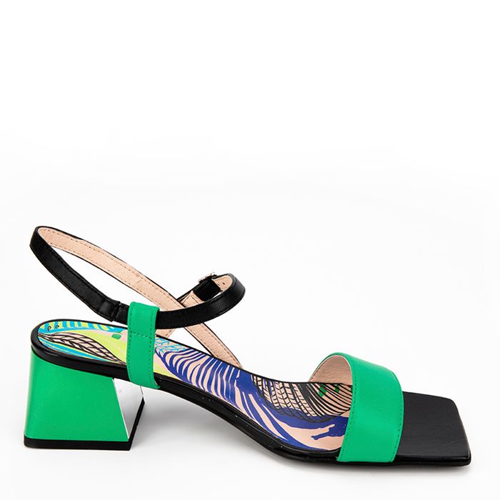 Respect жасыл босоножкалары VS56-148617