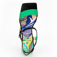 Зелёные босоножки Respect VS56-148617