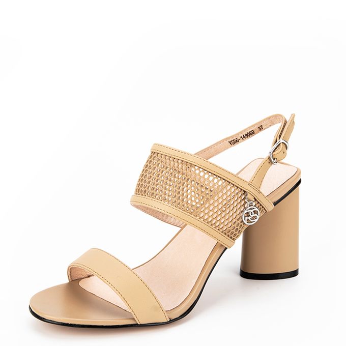 Бежевые босоножки Respect