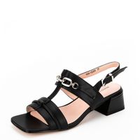 Чёрные босоножки Respect VS56-152066