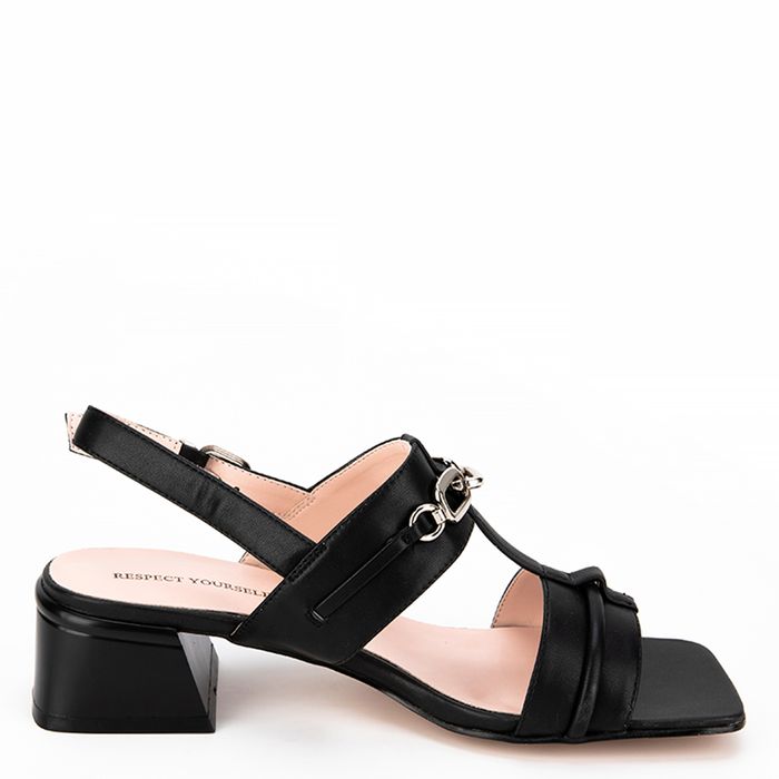 Чёрные босоножки Respect VS56-152066
