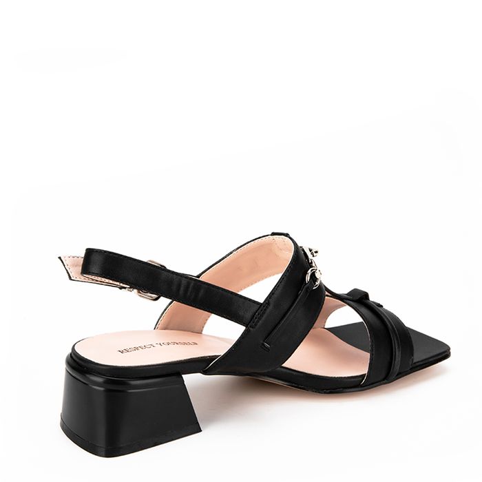 Чёрные босоножки Respect VS56-152066