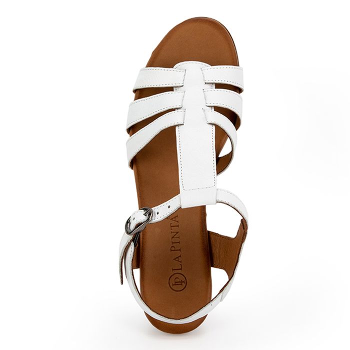 La Pinta ақ босоножкалары 0096-4500