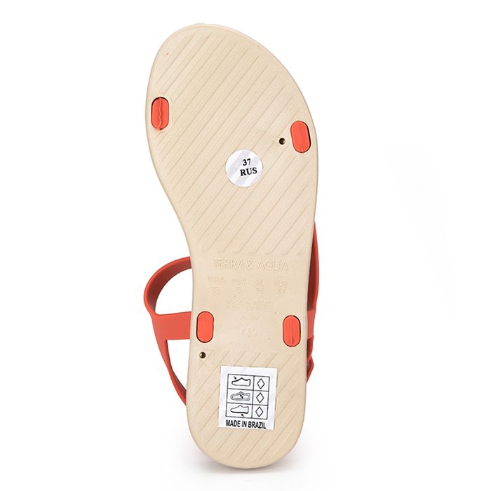 Terra&Agua қызыл сандалдары VK58-151873