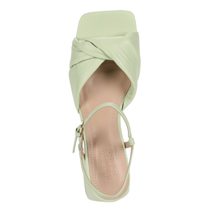 Respect жасыл туфли ашық табанмен VS56-152741