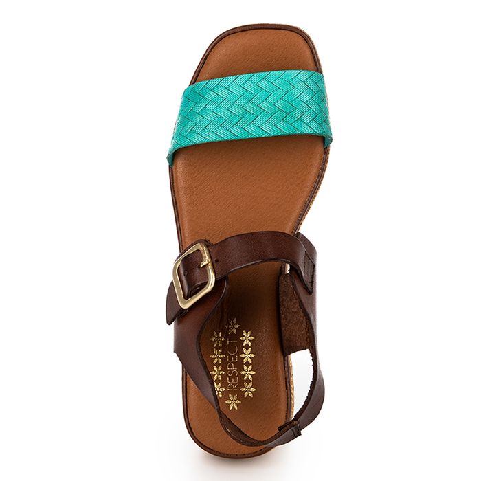 Respect жасыл сандалдары VK58-152219