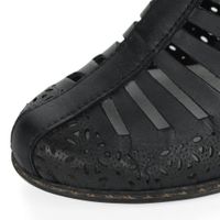 Rieker қара туфлиөкшесі ашық 40959-00