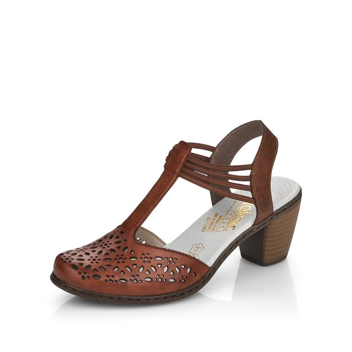 Rieker қоңыр туфлиөкшесі ашық 40969-24