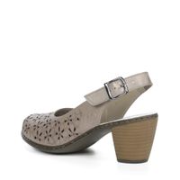 Серые туфли с открытой пяткой Rieker 40981-64