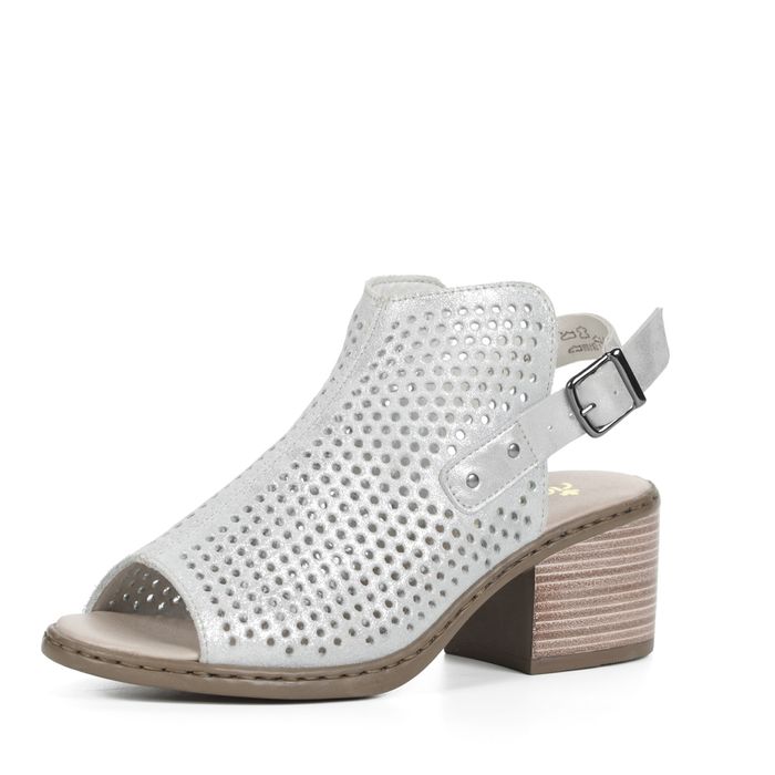 Rieker сұр туфлиөкшесі ашық V0590-90